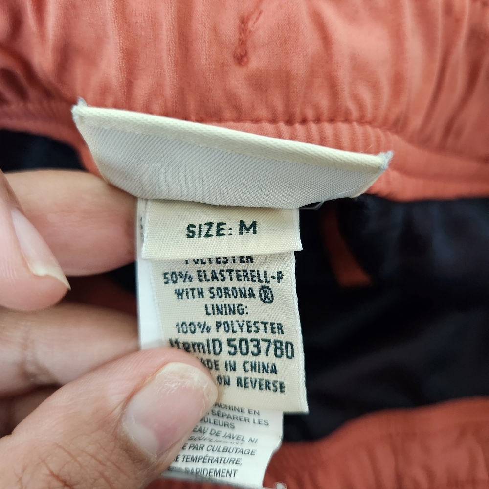 LL Bean Swim Trucks Mens Medium Burnt Orange Lined Vacation Summer Pool - Picture 9 of 13